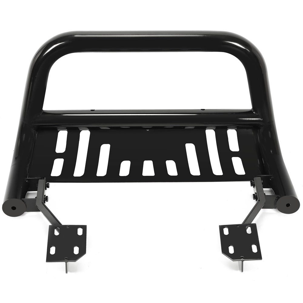 Electrophoresis Powder Coated Steel Bull Bar with Skid Plate Compatible with 2016-2022 Jeep Renegade