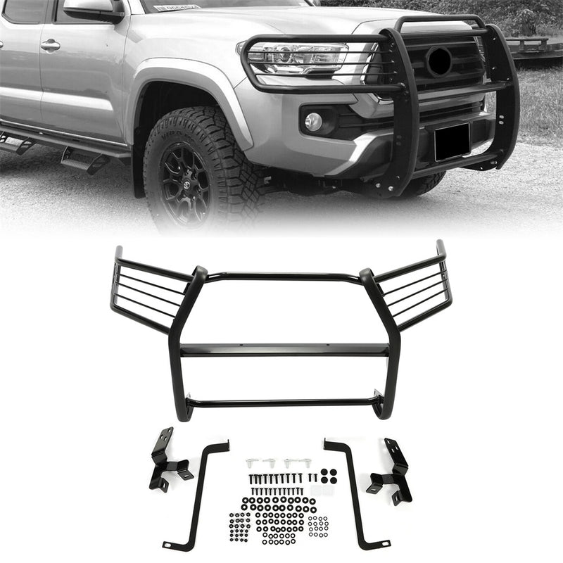 YIKATOO® Headlight Grill Grille Front Bumper Guard Brush Fit For 2016-2021 Toyota Tacoma