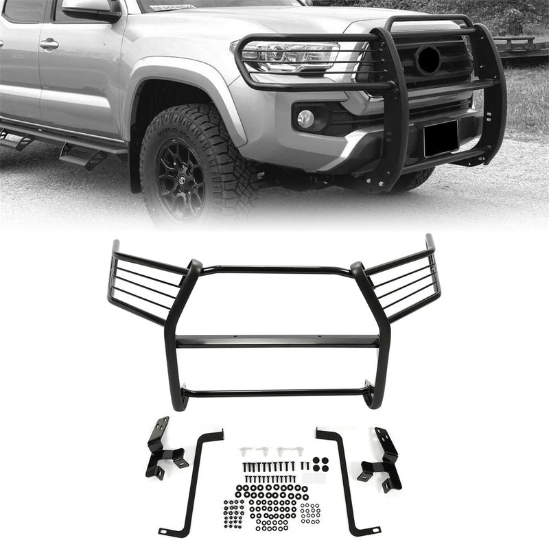 YIKATOO® Headlight Grill Grille Front Bumper Guard Brush Fit For 2016-2021 Toyota Tacoma -junior