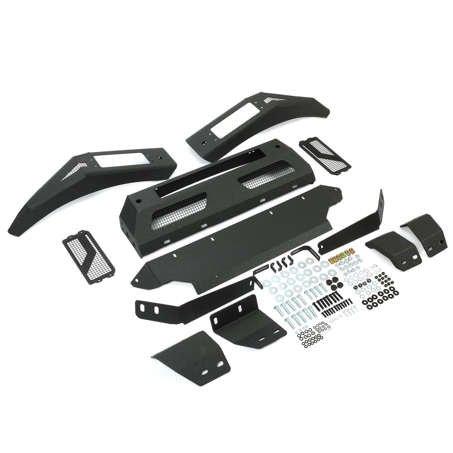 Powder Coated Steel Front Bumper For 2019-2021 Ford Ranger