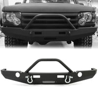 Load image into Gallery viewer, YIKATOO® Front Winch Custom Bumper W/ BullBar D-Rings For 1998-2004 Land Rover Discovery II
