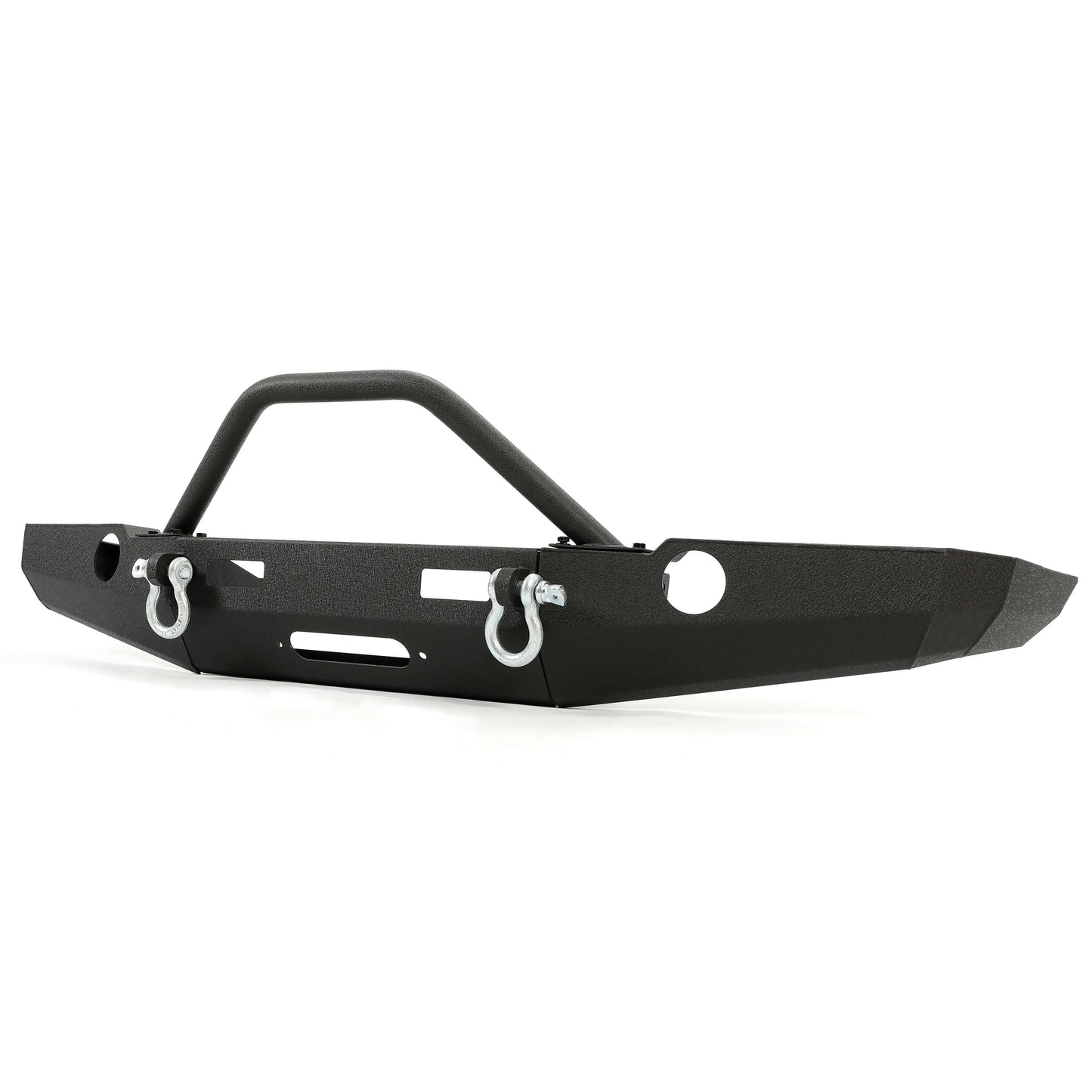 Front Winch Custom Bumper W/ BullBar D-Rings For 1998-2004 Land Rover Discovery II