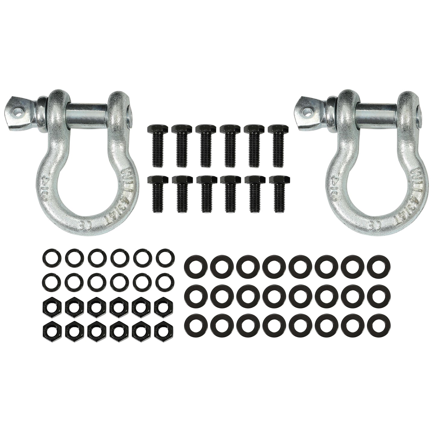 Front Winch Custom Bumper W/ BullBar D-Rings For 1998-2004 Land Rover Discovery II