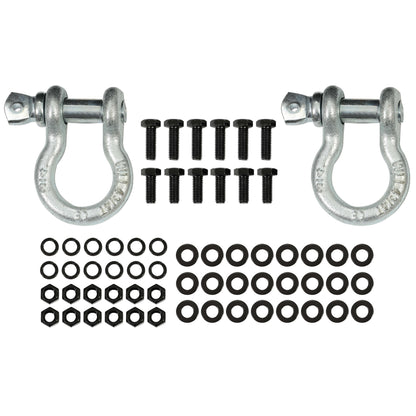 Front Winch Custom Bumper W/ BullBar D-Rings For 1998-2004 Land Rover Discovery II