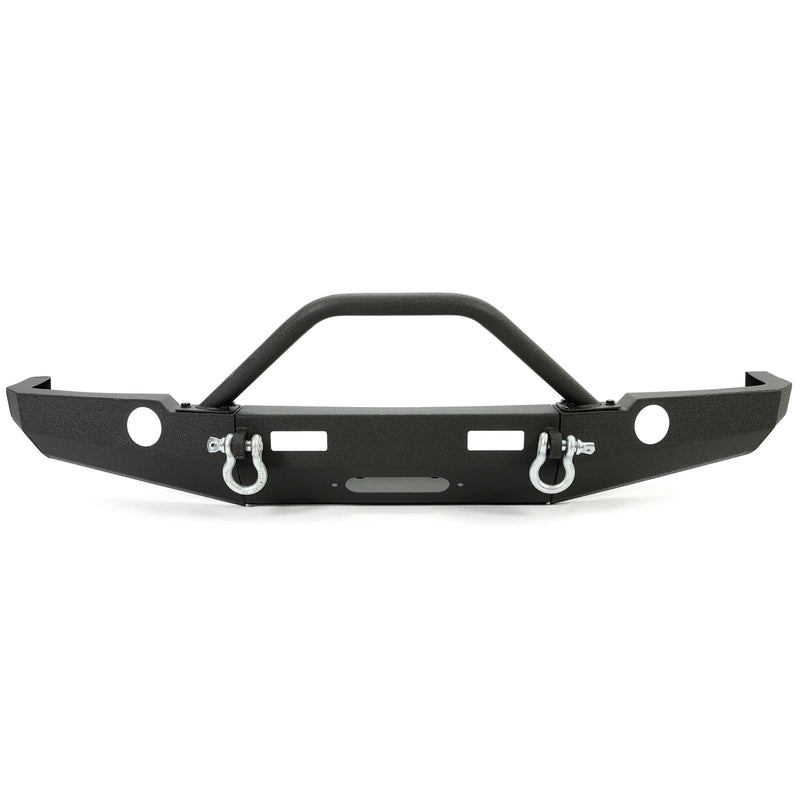 YIKATOO® Front Winch Custom Bumper W/ BullBar D-Rings For 1998-2004 Land Rover Discovery II