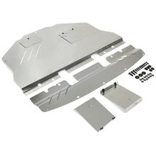 Aluminum Engine Splash Shield Under Tray Skid Plate Compatible with 2011-2014 Subaru WRX STI Impreza (any trim) - Silvery