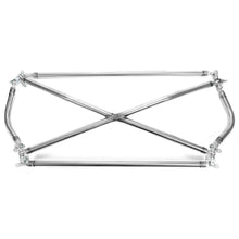 C Pillar X Brace Cross Strut Bar Rear Trunk Suspension Compatible with 1996-2000 Honda Civic EK9 Stainless Steel