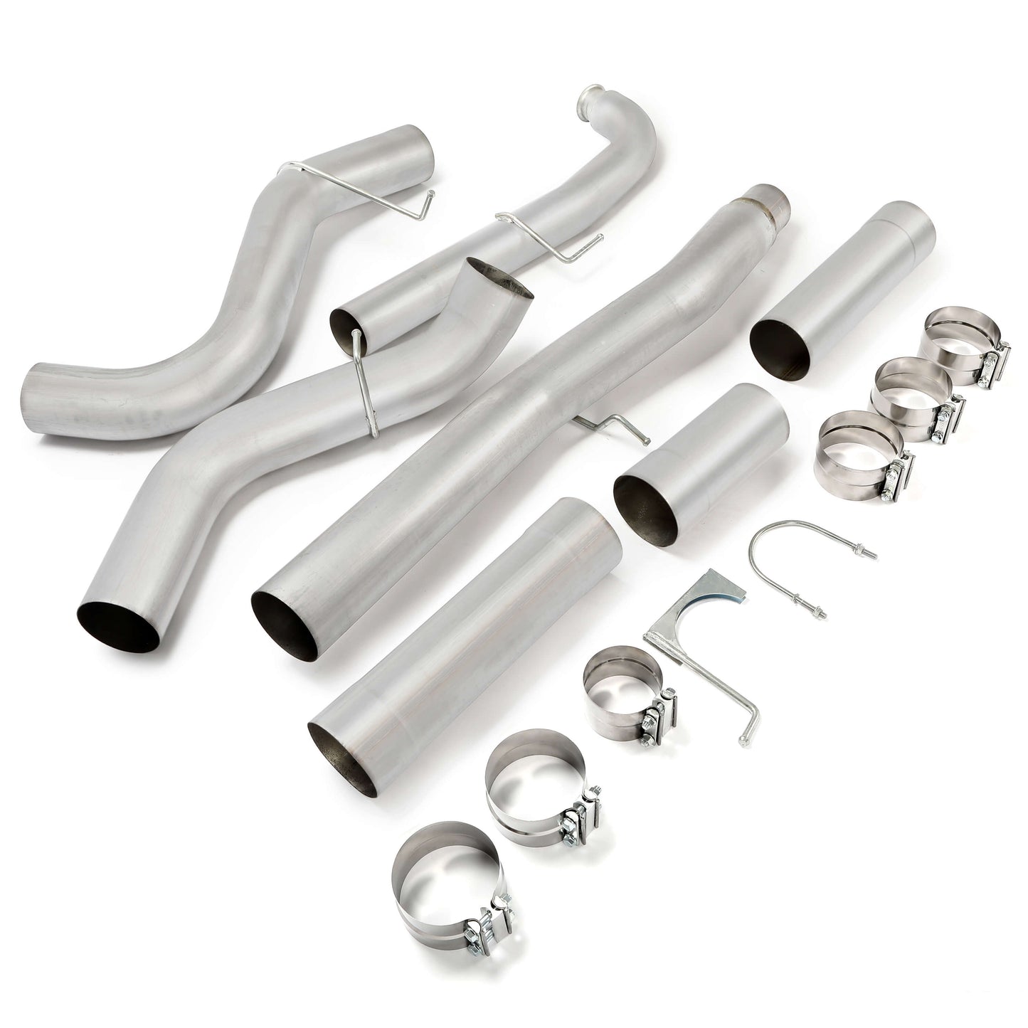5¡å Exhaust Pipe For 2011-2015 Chevy Silverado GMC Sierra 2500HD 3500HD Duramax 6.6L LML