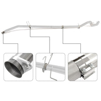 Load image into Gallery viewer, YIKATOO® 4&quot; Turbo Back Downpipe Exhaust System Kit &amp; Bracket For 1994-1997 Ram Cummins 5.9L
