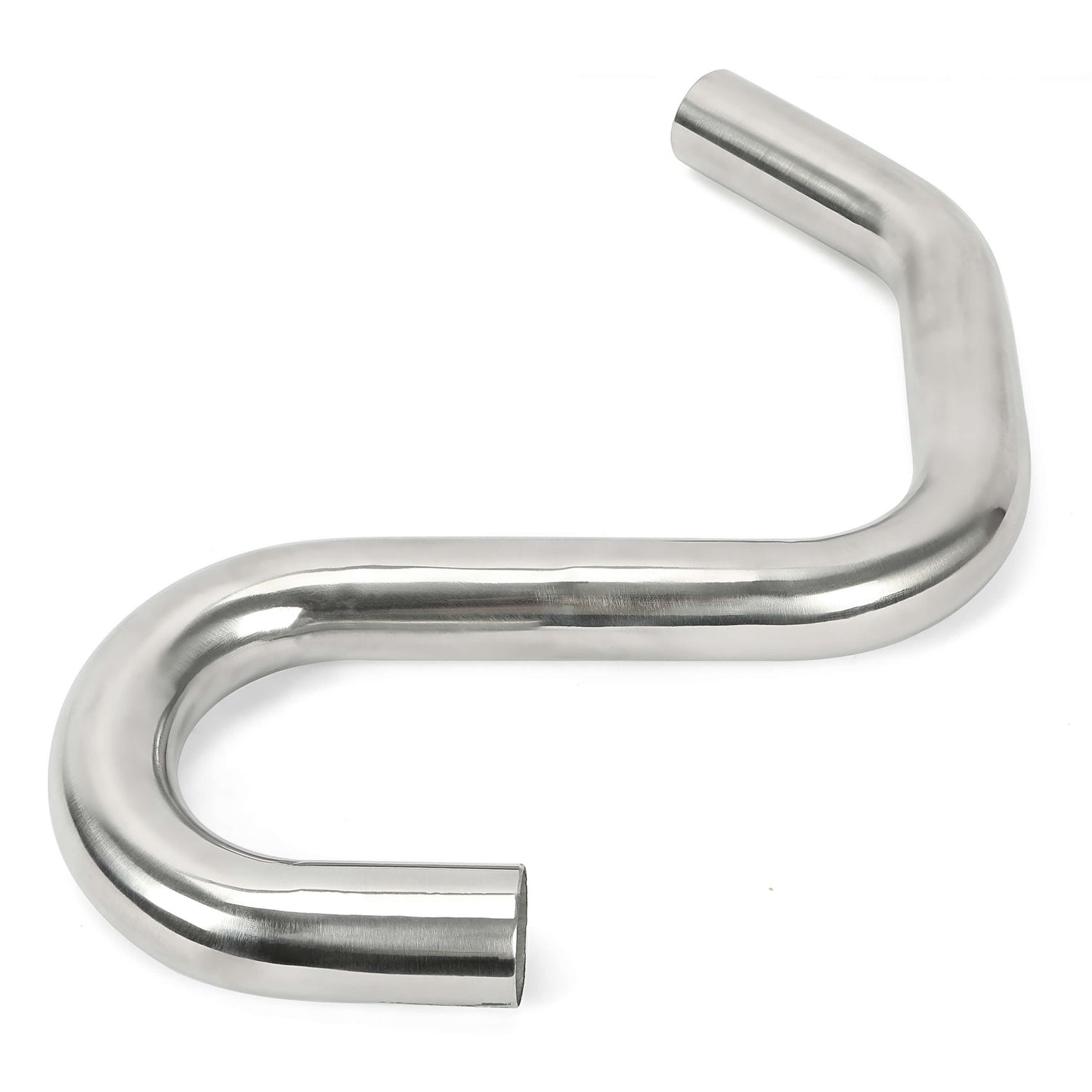 1-7/8 Inches OD 304 Stainless Steel Mandrel Tube with 45°, 90°, 180° Original Swan Bay Bend - 3 Inches Radius