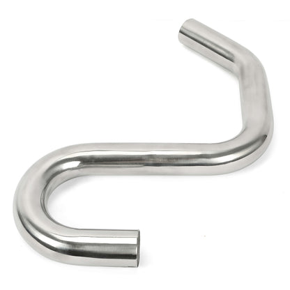 1-7/8 Inches OD 304 Stainless Steel Mandrel Tube with 45°, 90°, 180° Original Swan Bay Bend - 3 Inches Radius