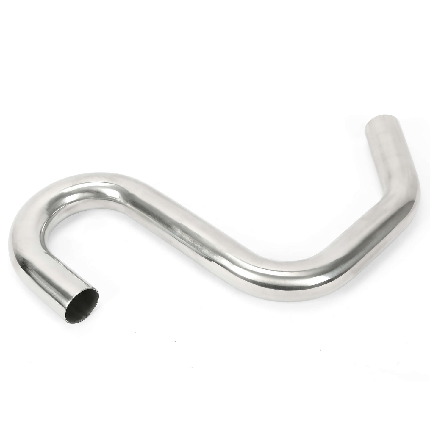 1-7/8 Inches OD 304 Stainless Steel Mandrel Tube with 45°, 90°, 180° Original Swan Bay Bend - 3 Inches Radius