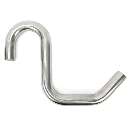 1-7/8 Inches OD 304 Stainless Steel Mandrel Tube with 45°, 90°, 180° Original Swan Bay Bend - 3 Inches Radius