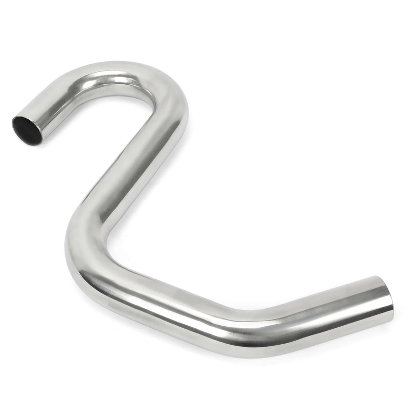 YIKATOO® 1-7/8" OD 304 Stainless Steel Mandrel Tube with 45°, 90°, 180° Original Swan Bay Bend - 3" Radius