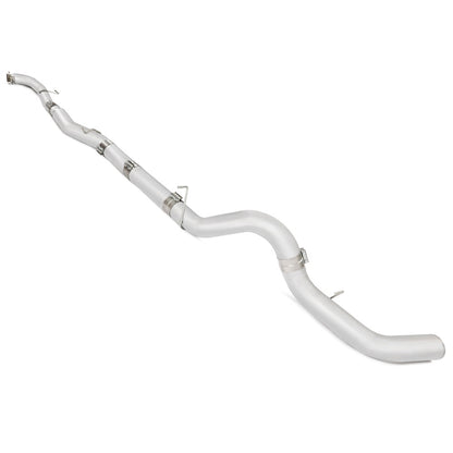 5 Inches DOWNPIPE BACK SINGLE ALUMINIZED NO MUFF 2015-2016 Sierra Silverado 2500/3500 6.6L Duramax