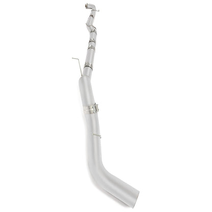 5 Inches DOWNPIPE BACK SINGLE ALUMINIZED NO MUFF 2015-2016 Sierra Silverado 2500/3500 6.6L Duramax