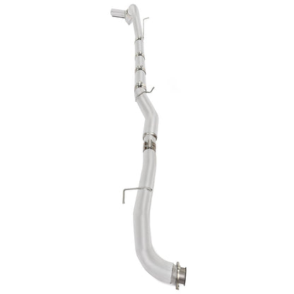 5 Inches DOWNPIPE BACK SINGLE ALUMINIZED NO MUFF 2015-2016 Sierra Silverado 2500/3500 6.6L Duramax