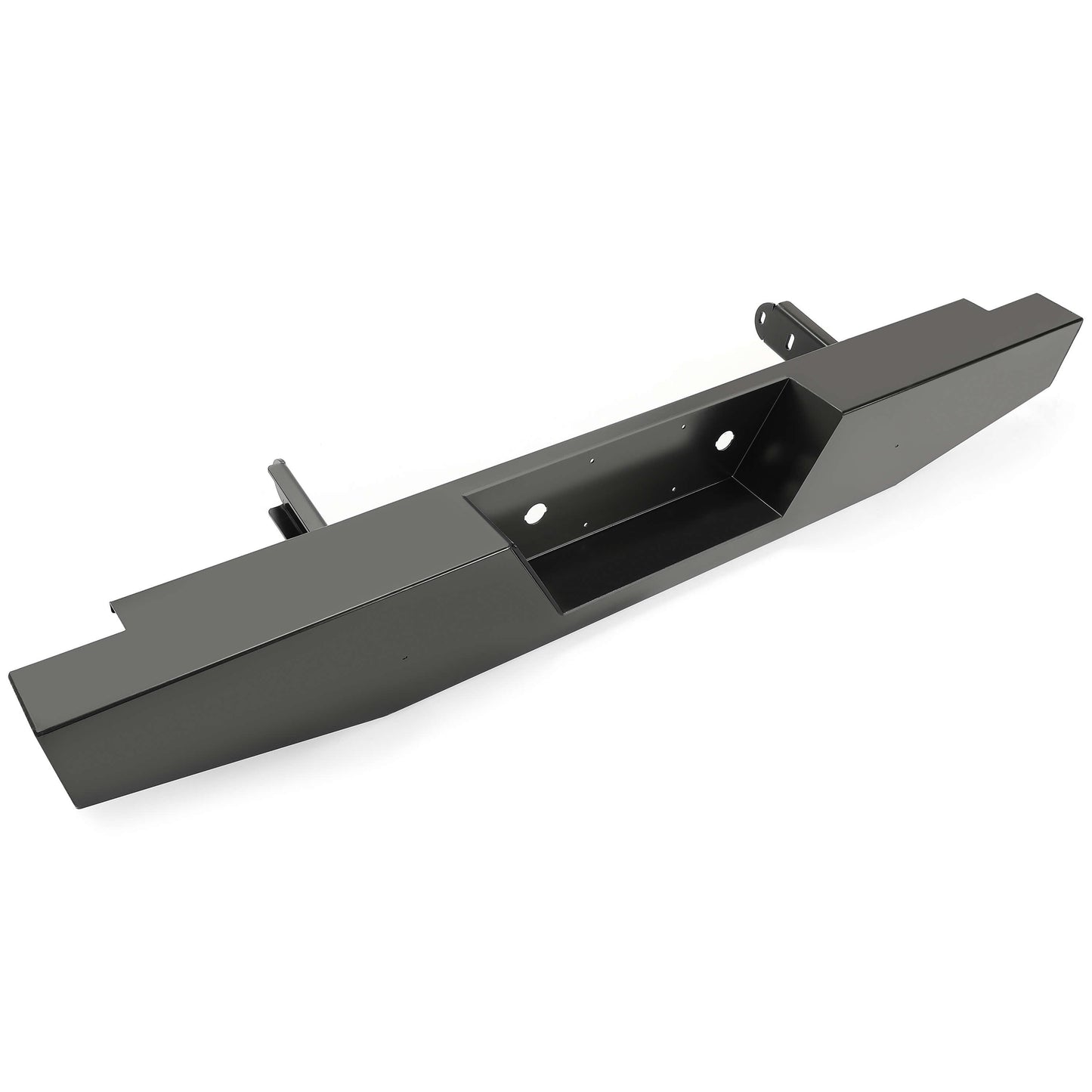 Full Size Steel Rear Bumper For 1973-1997 Ford F150 F250 F350 F-Series