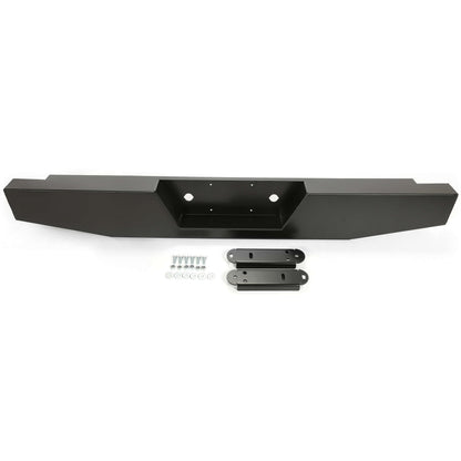 Full Size Steel Rear Bumper For 1973-1997 Ford F150 F250 F350 F-Series