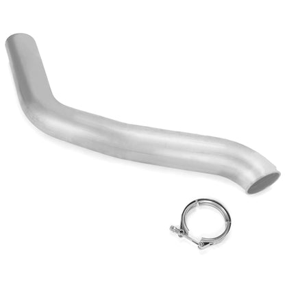 Down Pipe Exhaust for 1994-2002 Dodge Ram 2500 3500 5.9L Cummins Turbo Diesel Black Steel Replacement w/ Hardware