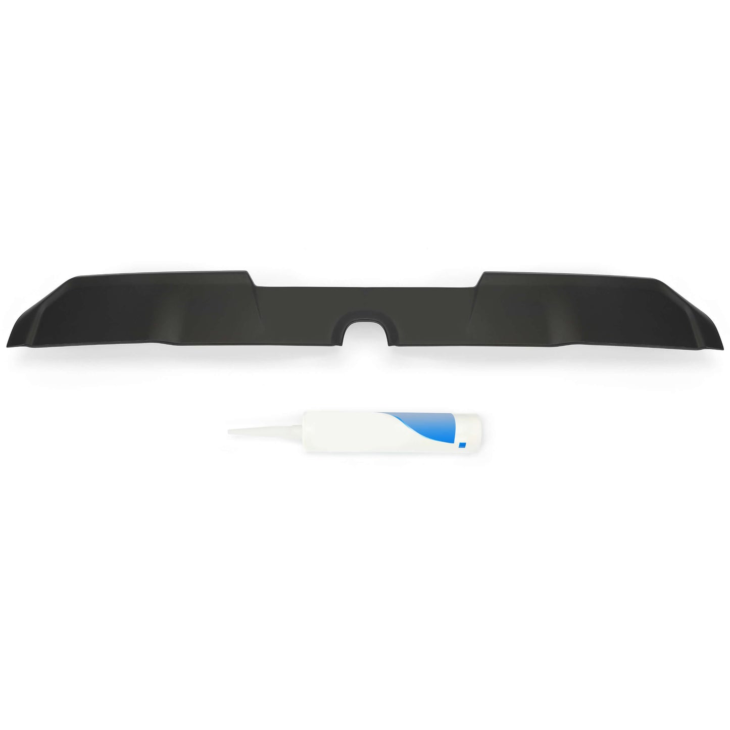 Black Cab Top Roof Spoiler Wing Compatible with 2019-2022 Dodge RAM 1500 Crew Cab Pickup Truck Spoiler