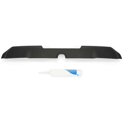 Black Cab Top Roof Spoiler Wing Compatible with 2019-2022 Dodge RAM 1500 Crew Cab Pickup Truck Spoiler