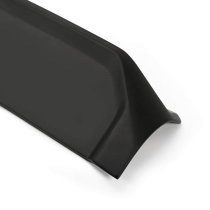 Black Cab Top Roof Spoiler Wing Compatible with 2019-2022 Dodge RAM 1500 Crew Cab Pickup Truck Spoiler