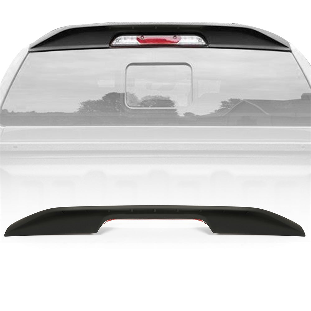 Painted Black Truck Cab Spoiler Fits For Ford Ranger Super Crew Cab 2019-2023