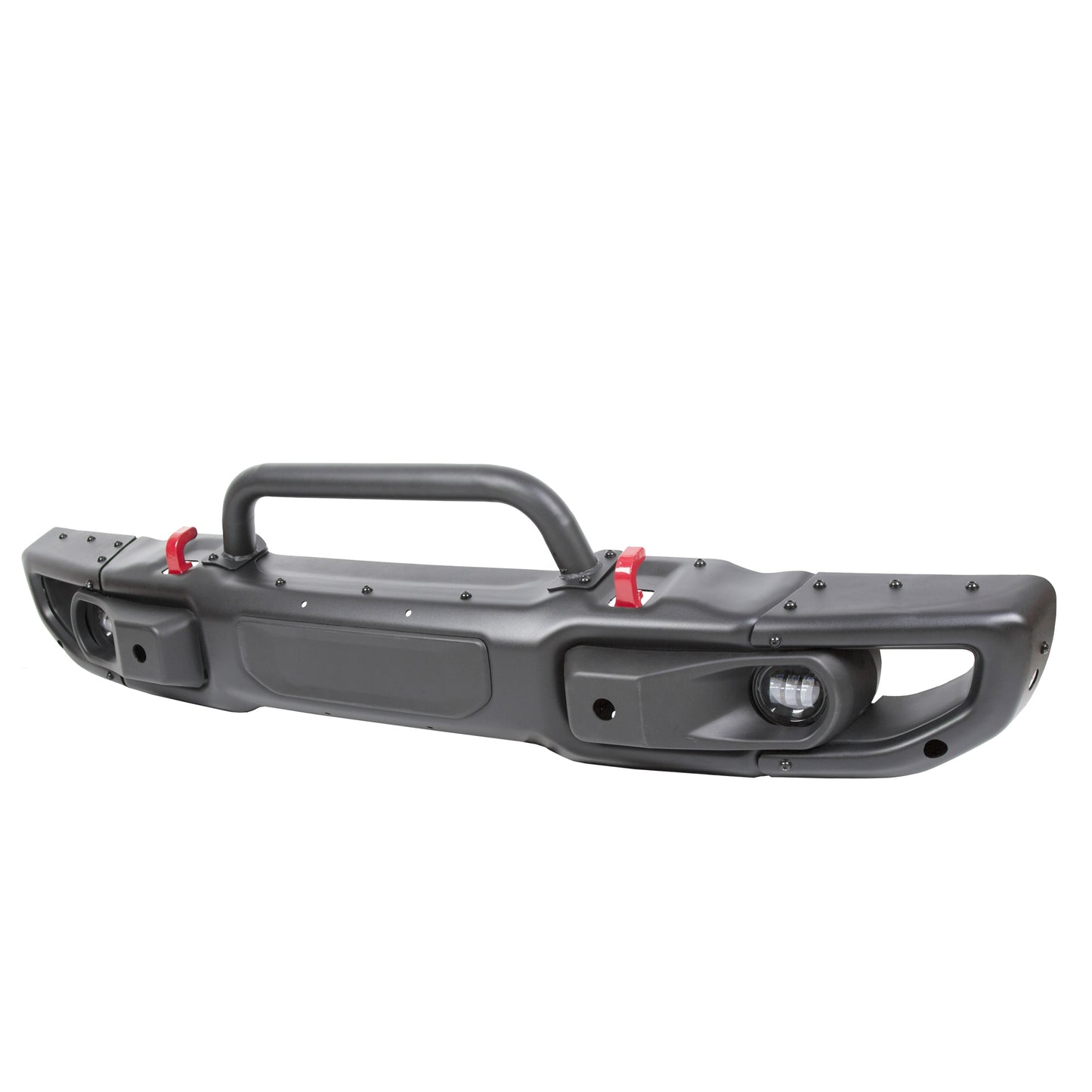 Front Bumper for 2018-2020 Jeep Wrangler JL Rubicon &2020 Gladiator w/LED Fog Lights