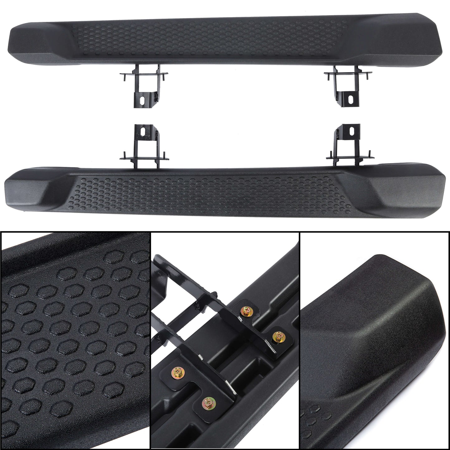 Running Board Side Steps for 2018-2021 Jeep Wrangler JL 2 Door