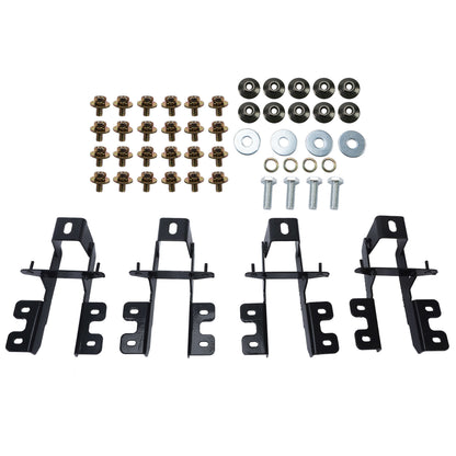 Running Board Side Steps for 2018-2021 Jeep Wrangler JL 2 Door