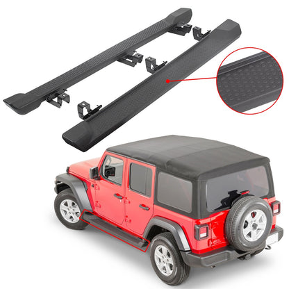 Nerf Bar Side Step Running Board OE Style For 2018-2022 Jeep Wrangler JL 4DR