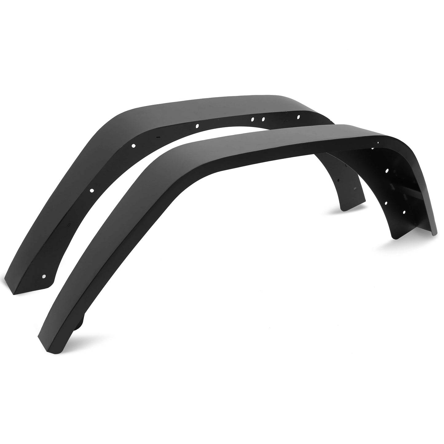 Flat Fender Flares for 2018-2023 Jeep Wrangler JL & JL Unlimited 2 Door & 4 Door