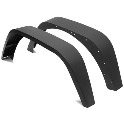 Flat Fender Flares for 2018-2023 Jeep Wrangler JL & JL Unlimited 2 Door & 4 Door