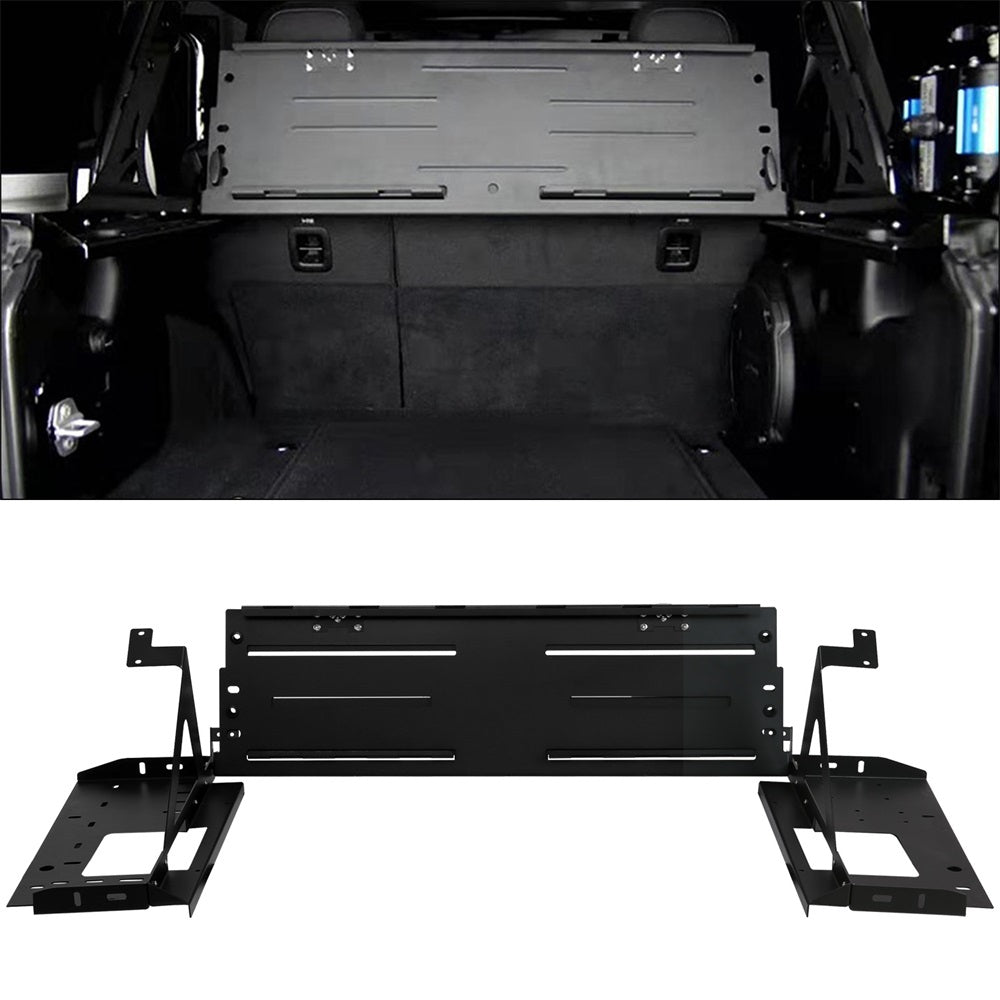 Rear Foldable Luggage Storage Carrier Rack Steel For 2007-2018 Jeep Wrangler JK 4DR