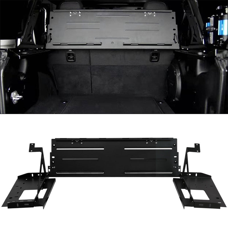 YIKATOO® Rear Foldable Luggage Storage Carrier Rack Steel For 2007-2018 Jeep Wrangler JK 4DR -junior