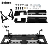 Load image into Gallery viewer, YIKATOO® Rear Foldable Luggage Storage Carrier Rack Steel For 2007-2018 Jeep Wrangler JK 4DR -junior
