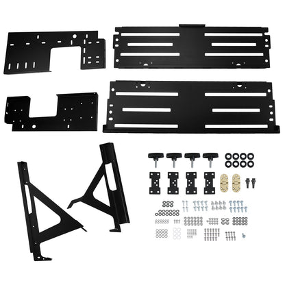Rear Foldable Luggage Storage Carrier Rack Steel For 2007-2018 Jeep Wrangler JK 4DR