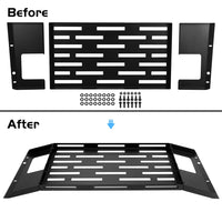 Load image into Gallery viewer, YIKATOO® Rear Cargo Basket Rack Metal Luggage Storage Carrier Fits 2007-2018 Jeep Wrangler JK
