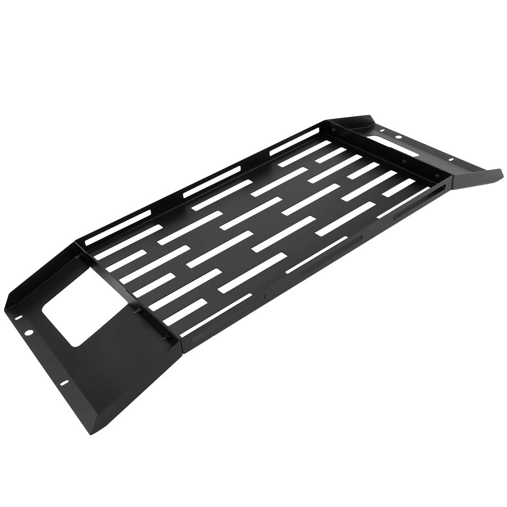 Rear Cargo Basket Rack Metal Luggage Storage Carrier Fits 2007-2018 Jeep Wrangler JK