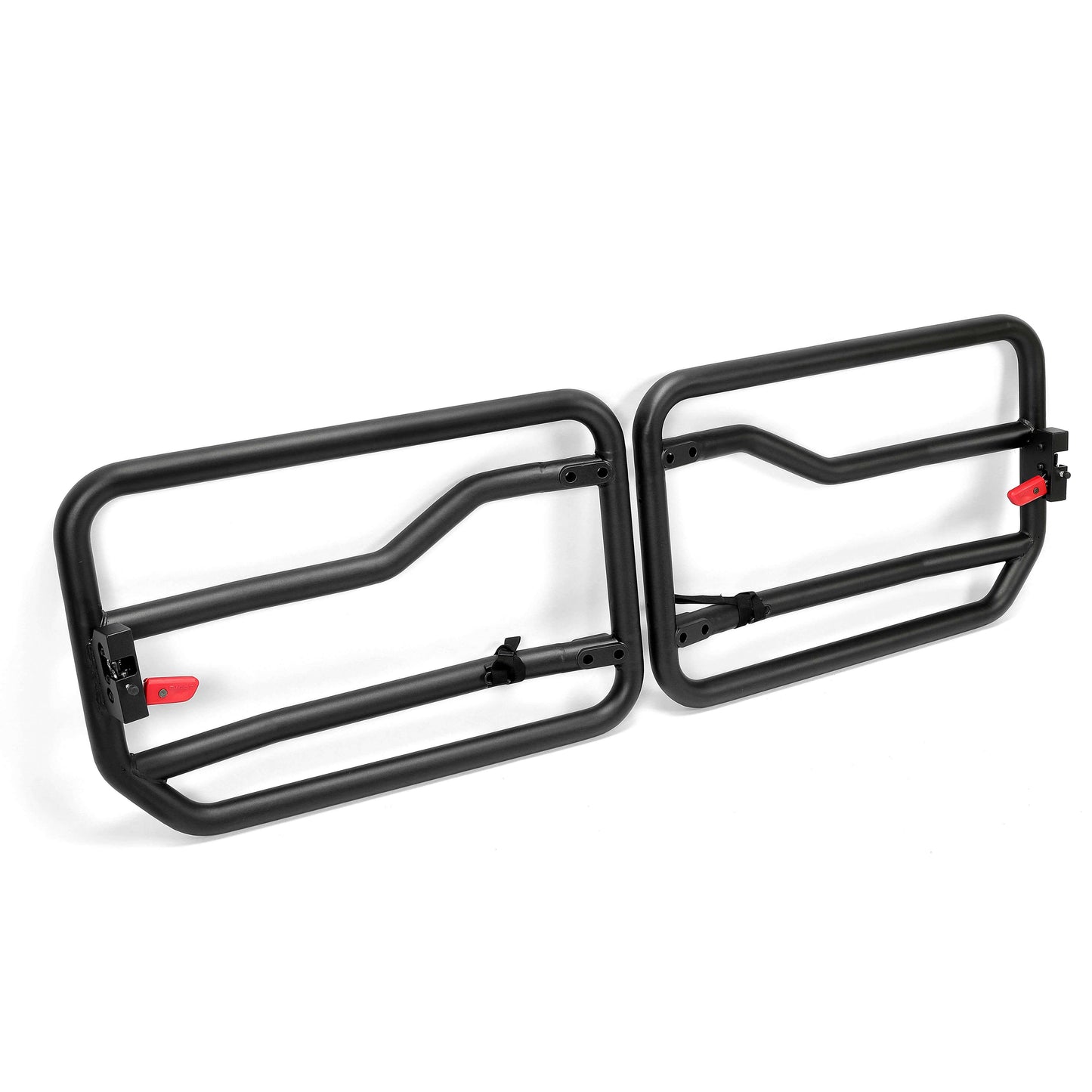 Half Doors Front Tubular Tube Doors for 2018-2021 Jeep Gladiator & Jeep JL Wrangler
