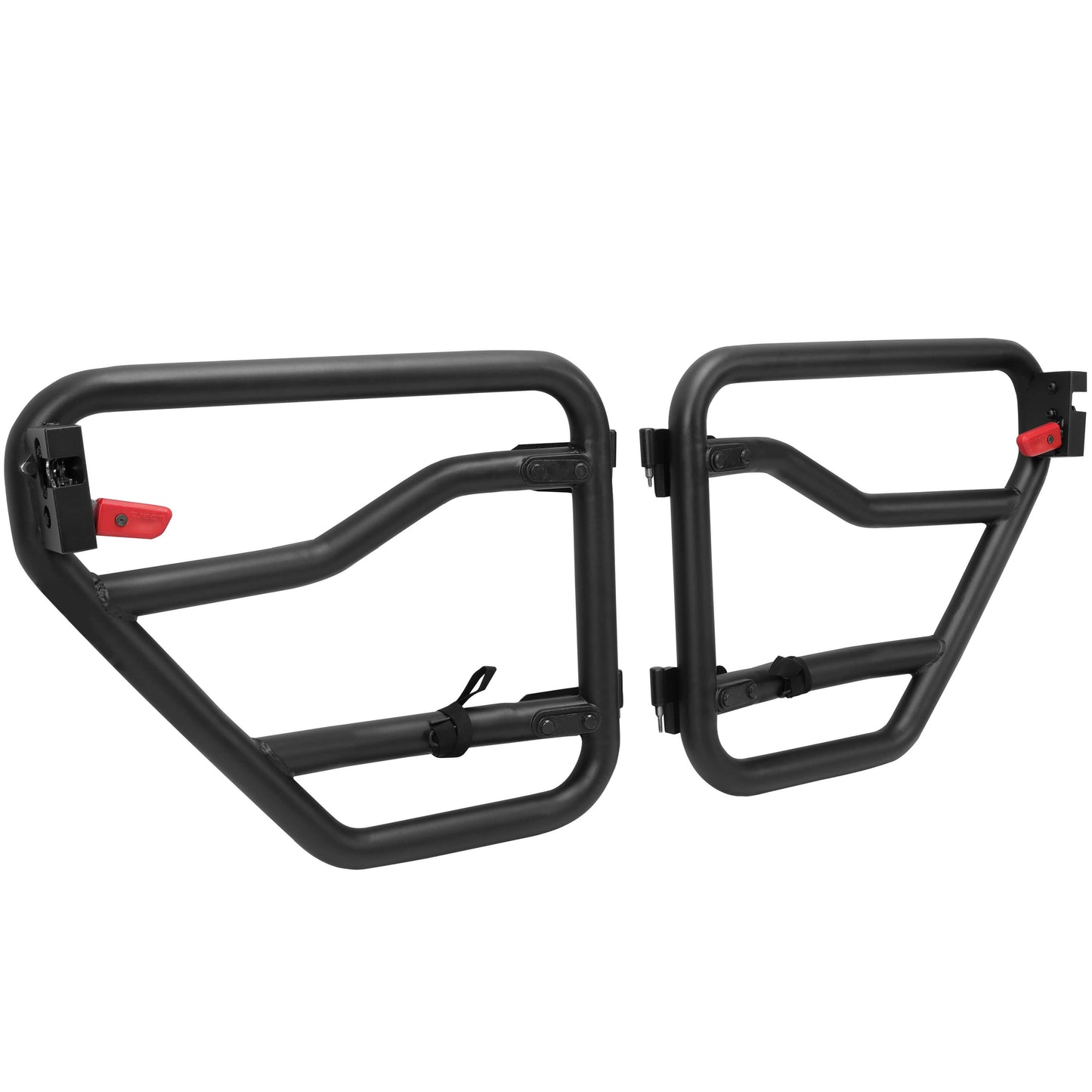 Half Doors Rear Tubular Tube Doors for 2018-2021 Jeep Gladiator & Jeep JL Wrangler