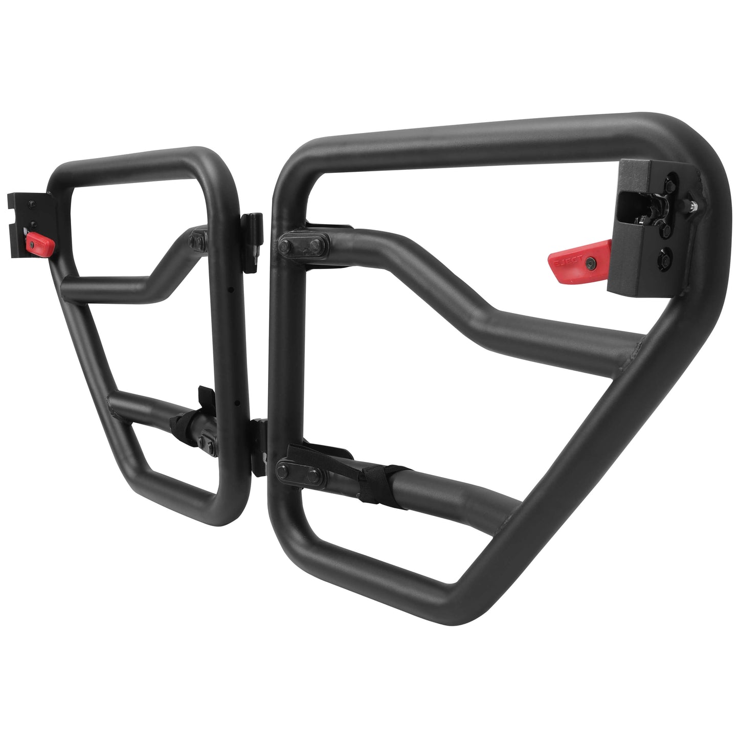 Half Doors Rear Tubular Tube Doors for 2018-2021 Jeep Gladiator & Jeep JL Wrangler