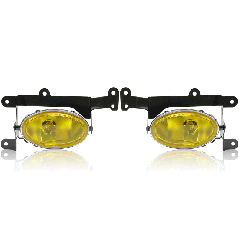 YIKATOO Front Bumper Driving Fog Lights Compatible with 2006-2008 Honda Civic 2Dr Coupe Lamps with Switch Pair (Yellow Lens ) Replace for HO2890114 08V31-SVA-111